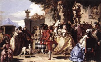 Giovanni Domenico Tiepolo : Ball In The Country